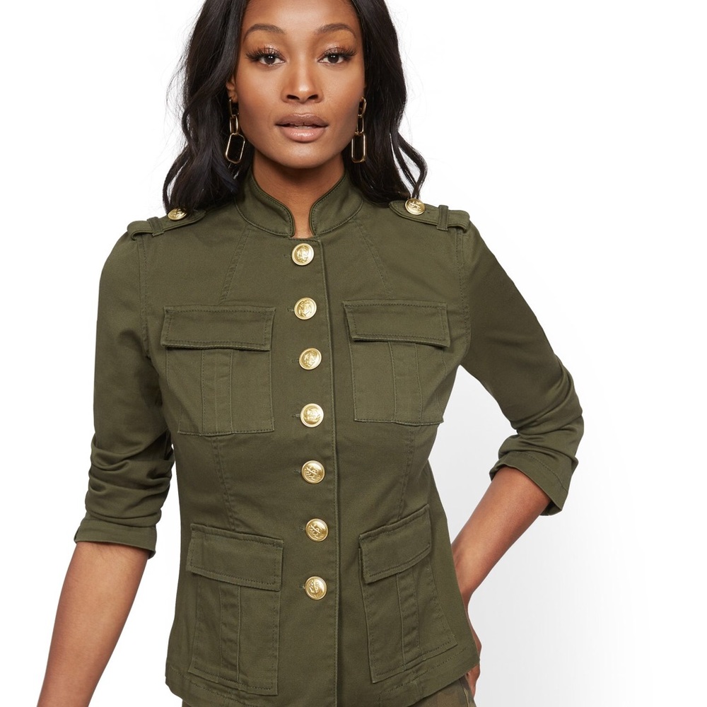 Olive green Cadet Jacket